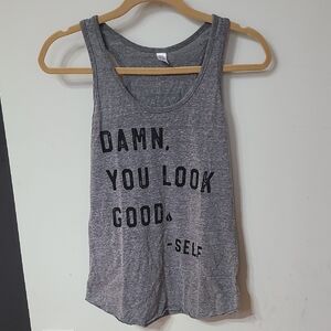 Noya Yoga Racerback Tank Gray Size Medium